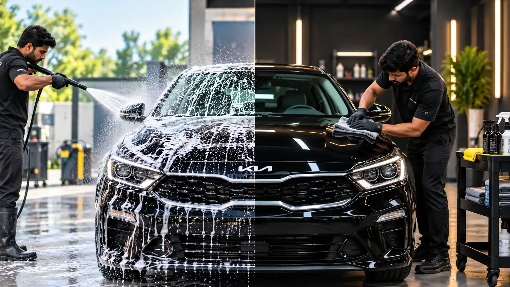 What Is the Difference Between Car Detailing and Car Washing?